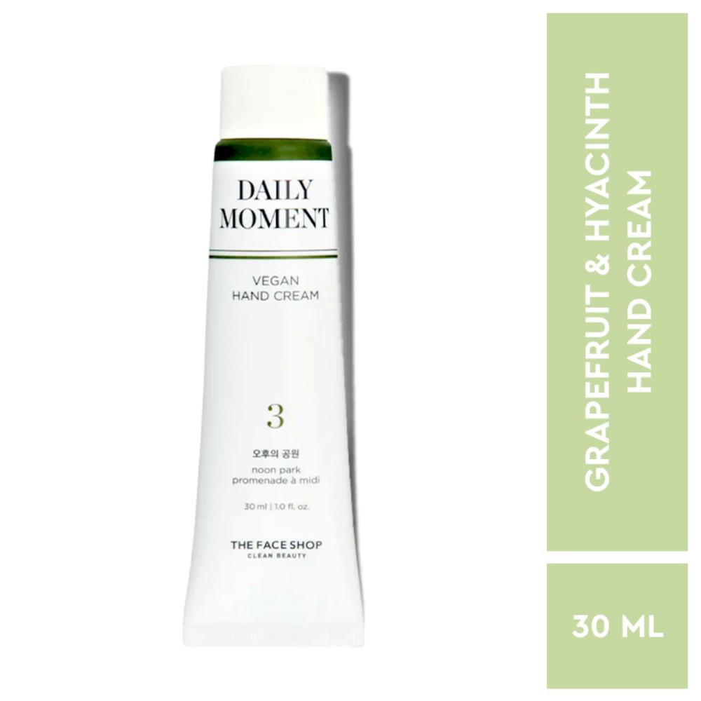 Non-Greasy Korean Vegan Hand Cream - Noon Park With Hyaluronic Acid