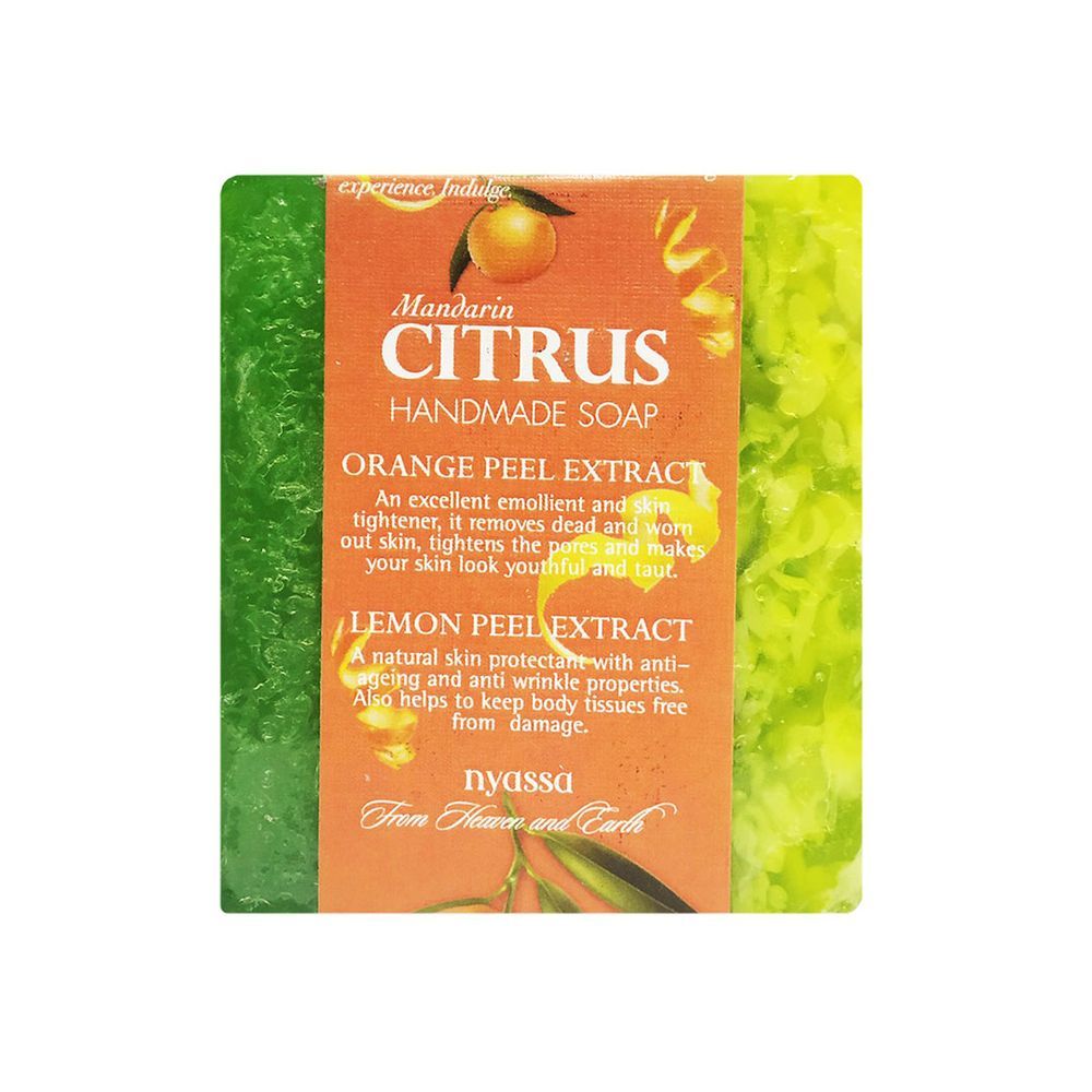 Mandarin Citrus Soap | Orange & Lemon Extracts | Smooth Skin | All Skin Types | 150g