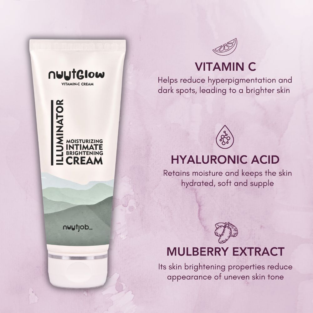 NuutGlow Vitamin C Infused Intimate Moisturizing and Brightening Cream