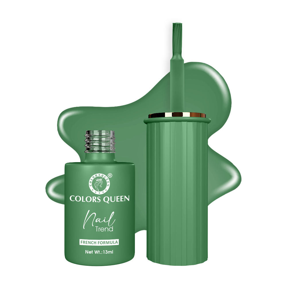 Trend French Formula Nail Polish - Kombu Green