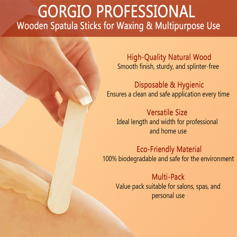 Wooden Spatulas For Wax Spreading GWS02