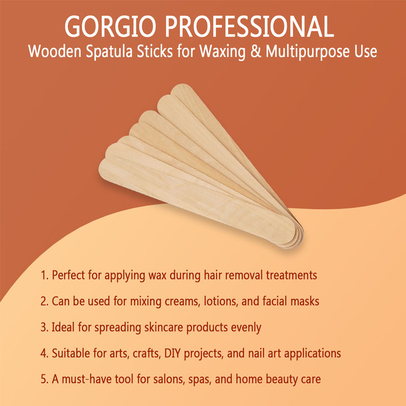 Wooden Spatulas For Wax Spreading GWS02