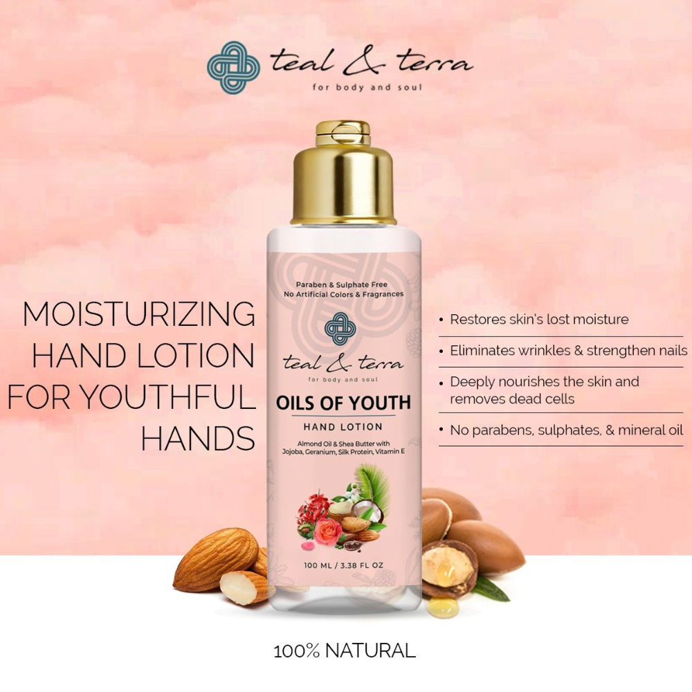 Hand Lotion with Almond Oil & Shea Butter
