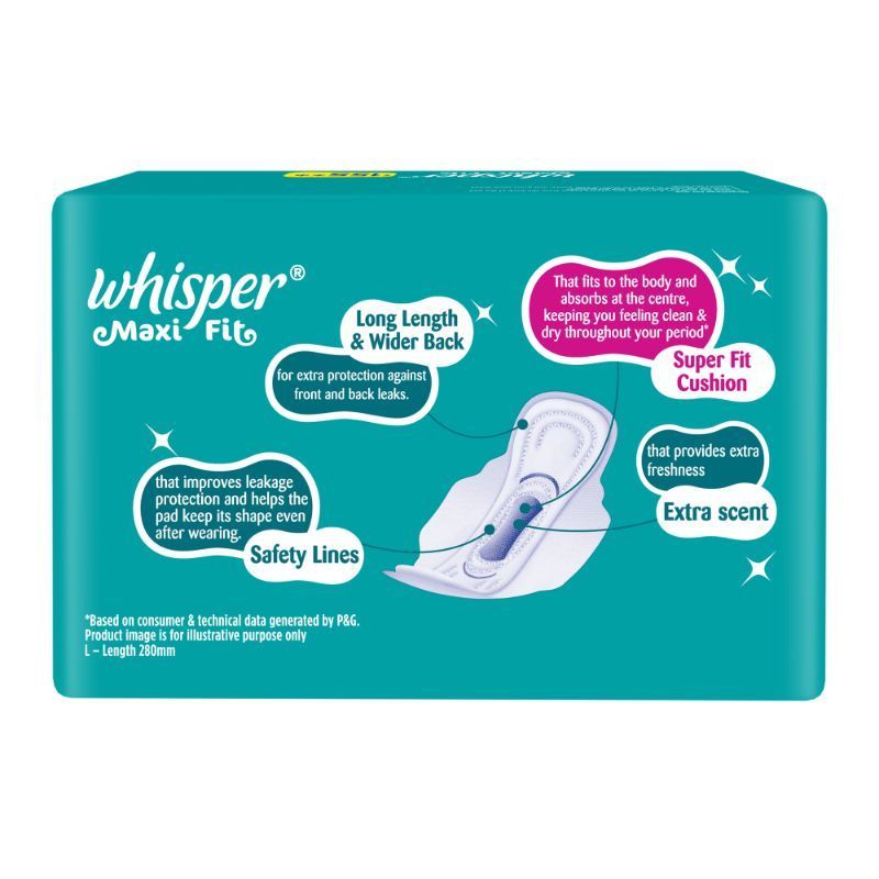 Maxi Fit L 15s Sanitary Pads for Women