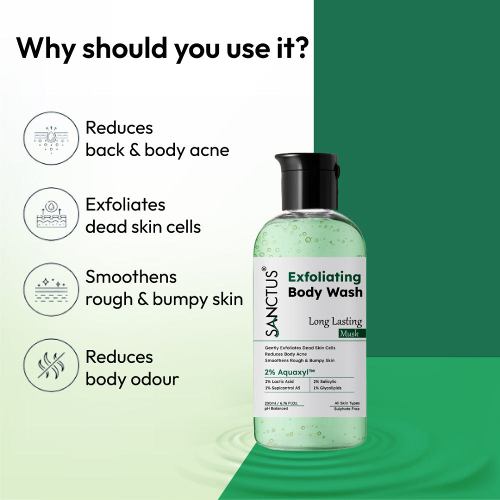 Exfoliating Body Wash Musk