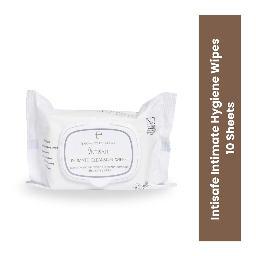 Personal Touch Intisafe Intimate Hygiene Wipes - 10 wipes