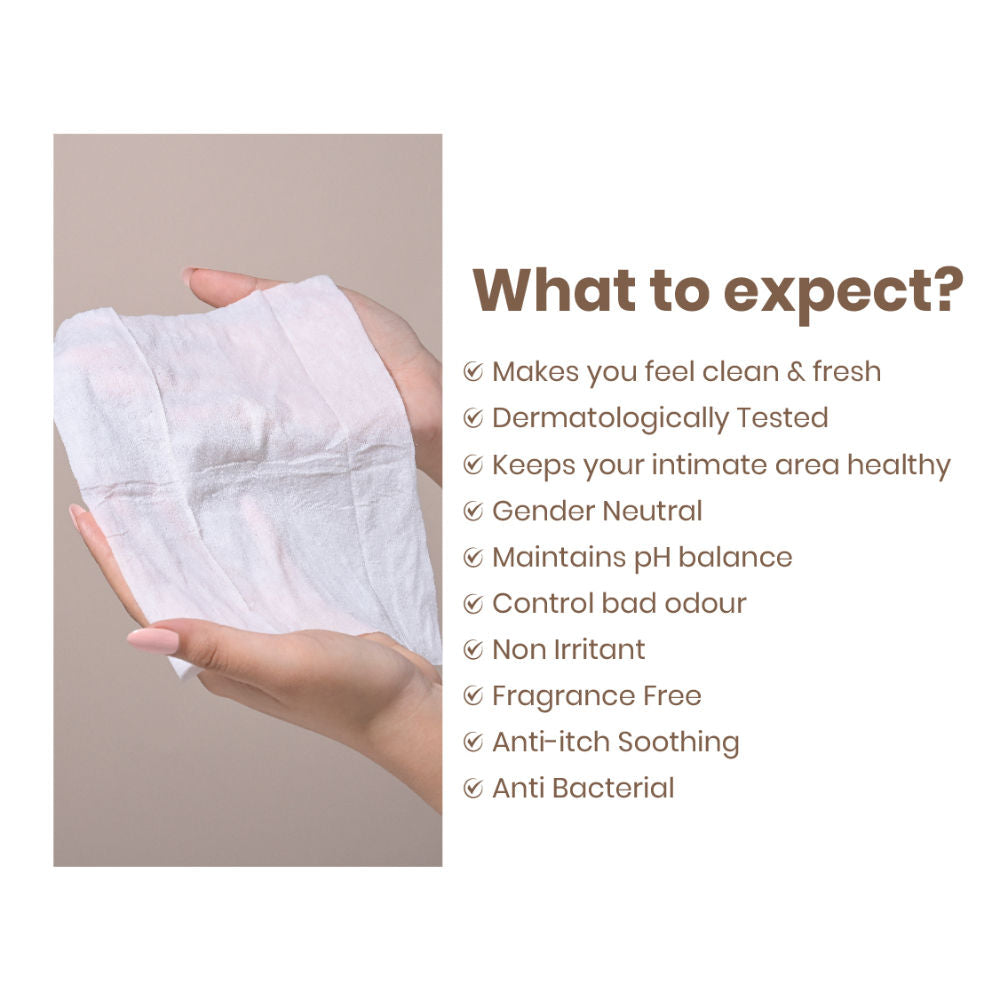 Personal Touch Intisafe Intimate Hygiene Wipes