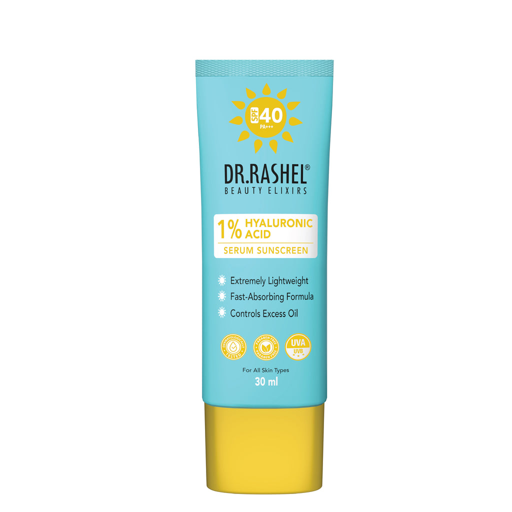 SPF 40 Serum Sunscreen With 1 Percent Hyaluronic Acid