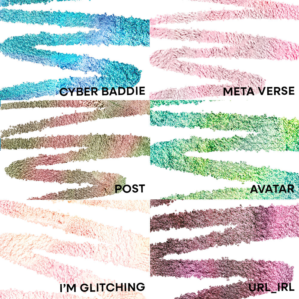 Nykaa Stardust Holographic Long Lasting Waterproof Smudgeproof Chrome Pencil Eyeliner