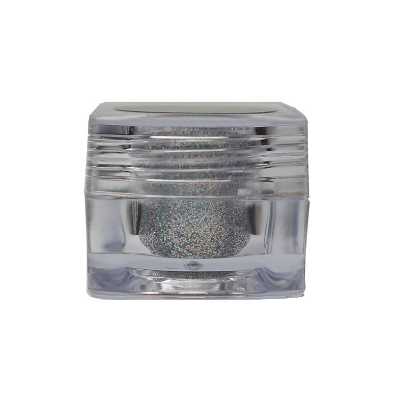 Dark Starlit Glitter Eye Shadow - Silver