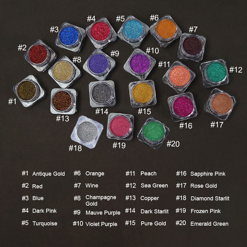 Dark Starlit Glitter Eye Shadow