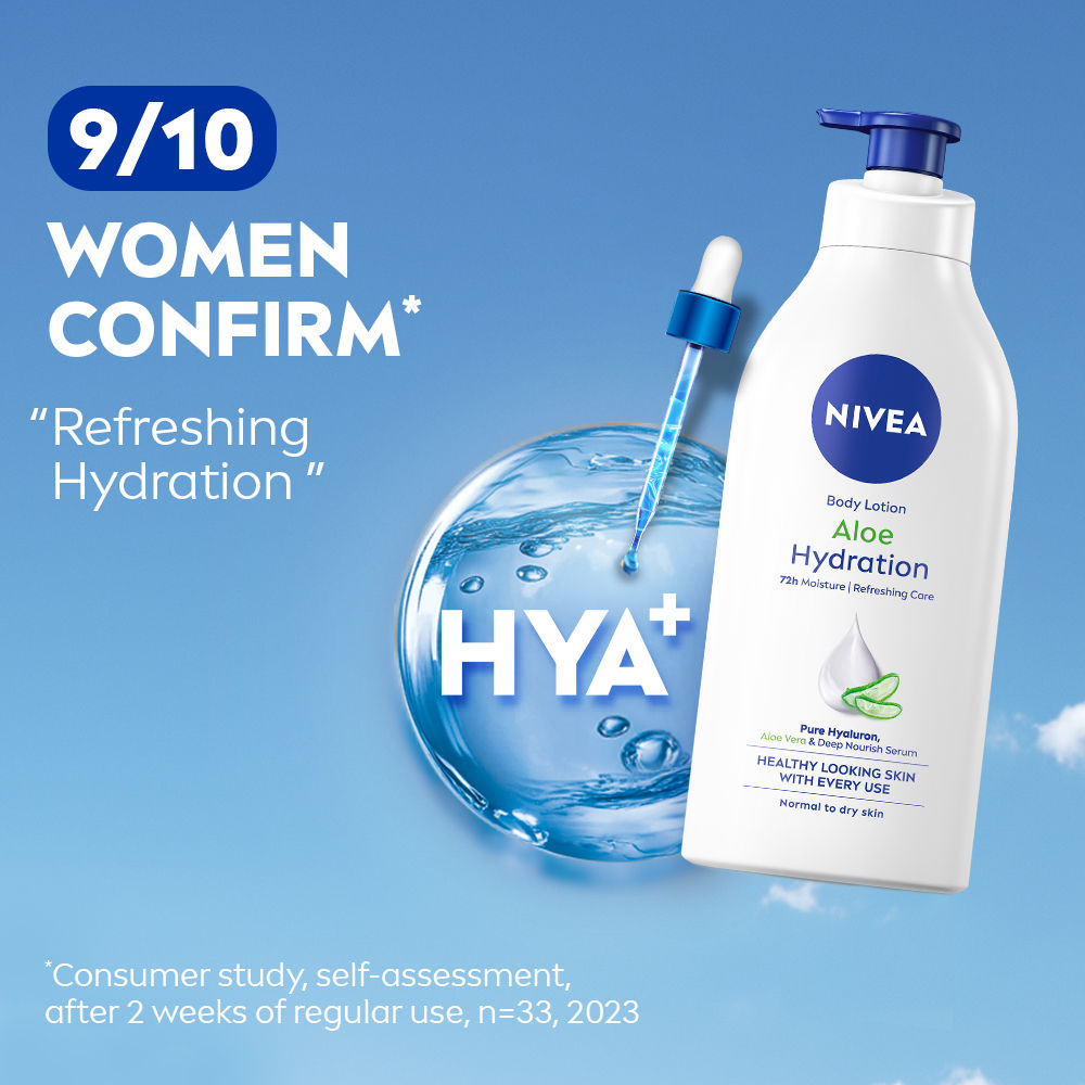 Body Lotion, Aloe Hydration, with Aloe Vera, for Smooth, Hydrated Skin