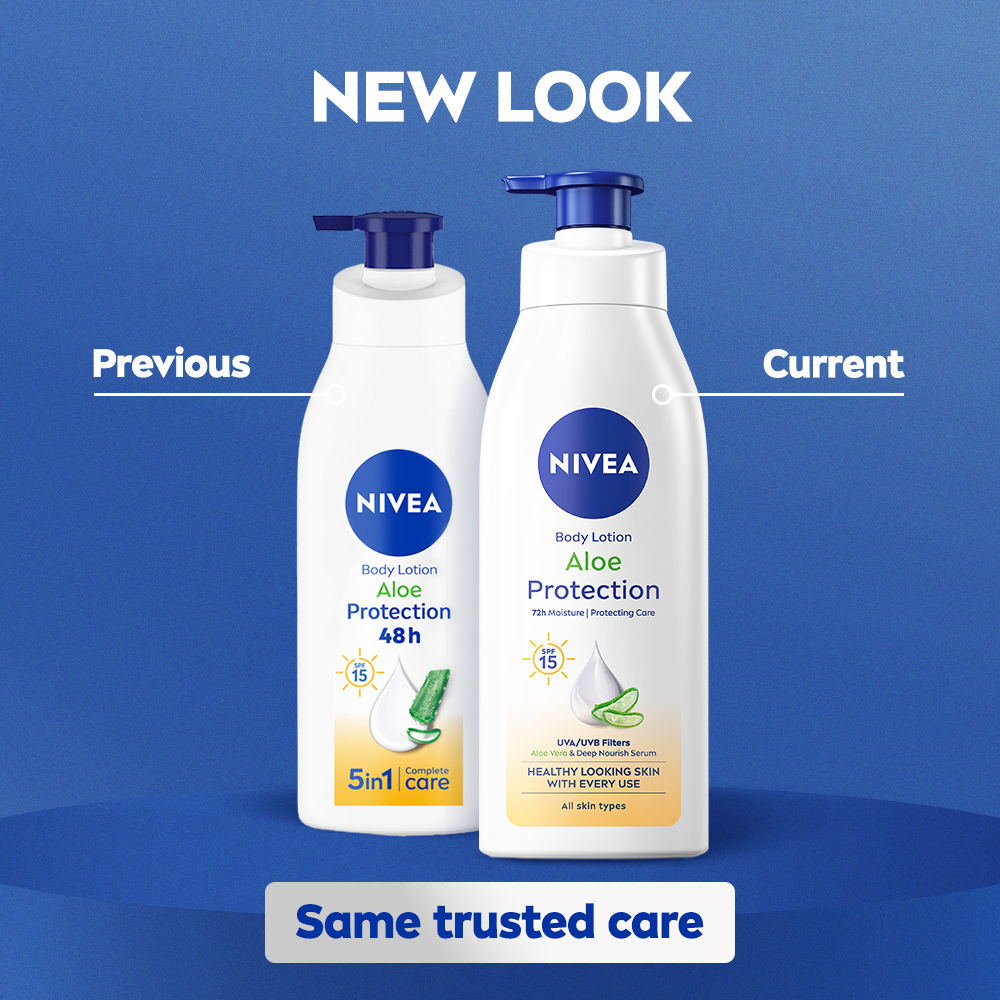Sunscreen lotion with SPF 15 & ALOEVERA- 5 in 1 COMPLETE CARE for 48H Moisturization