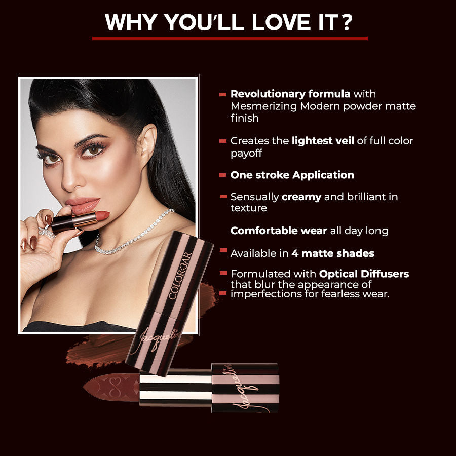 X Jacqueline Sinful Matte Lipcolor