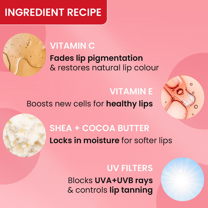 GLOSS BOSS LIP BALM VITAMIN C + E SPF 50 CARAMEL KISS - 12G
