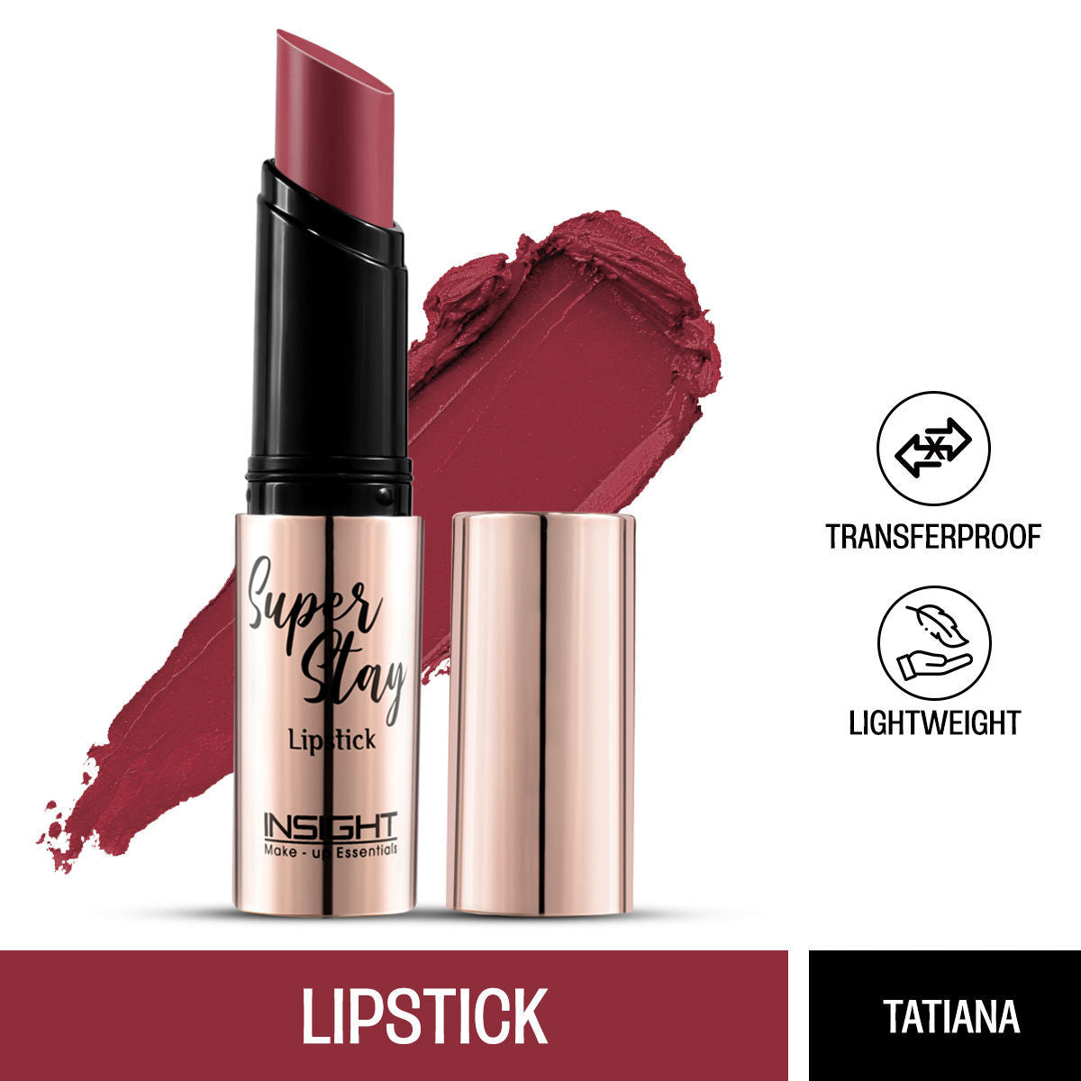 Super Stay Lipstick, Long Lasting Lightweight Transferproof Formula - Tatiana