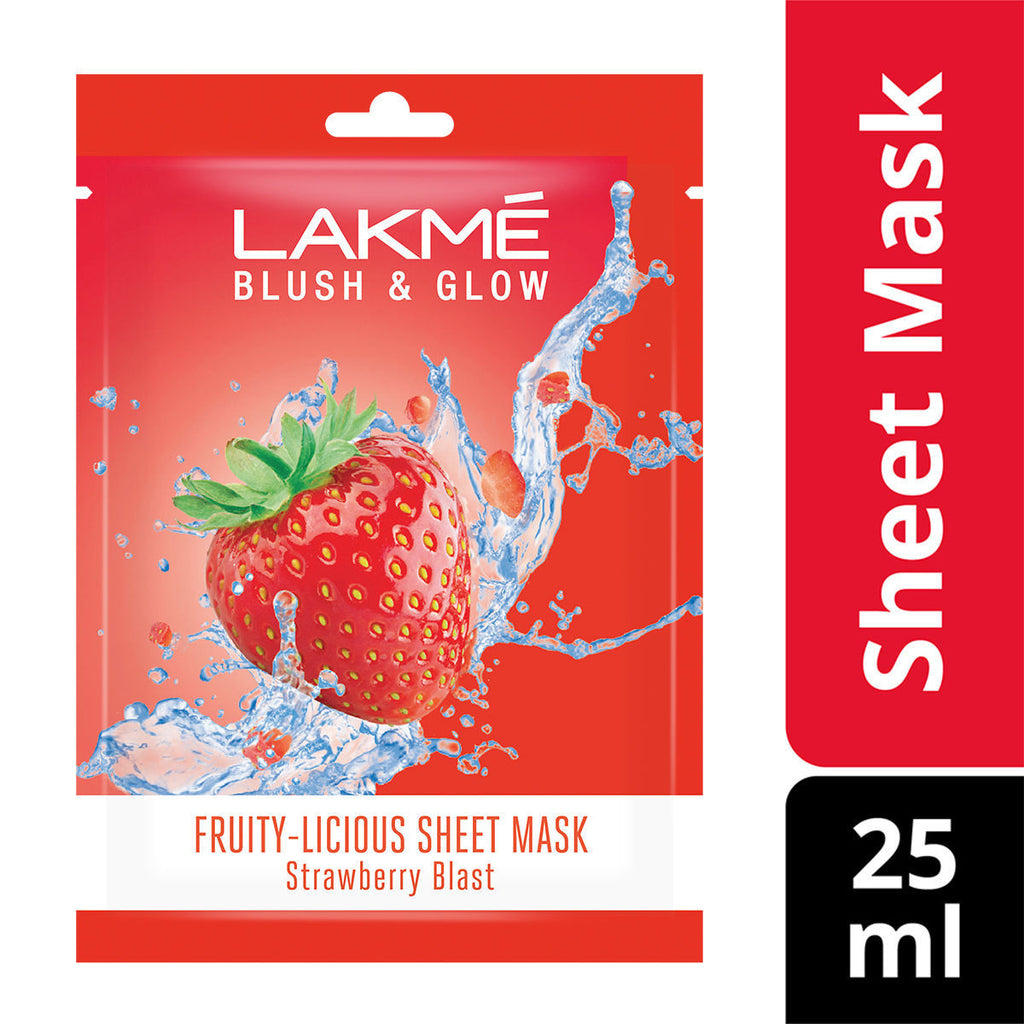 Blush & Glow Sheet Mask - Strawberry