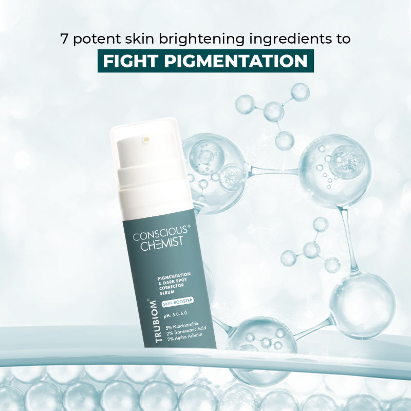 Trubiom 5% Niacinamide Serum + 1% Zinc Improves Acne Scar & Uneven Skin Texture