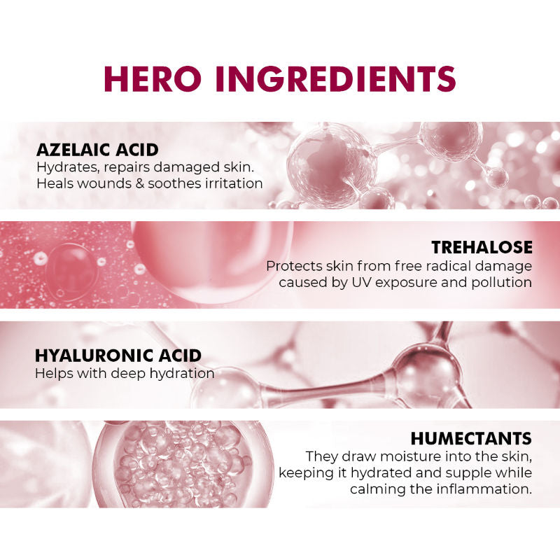 10% Azelaic Acid Gel Cream For Redness Relief & Acne Treatment