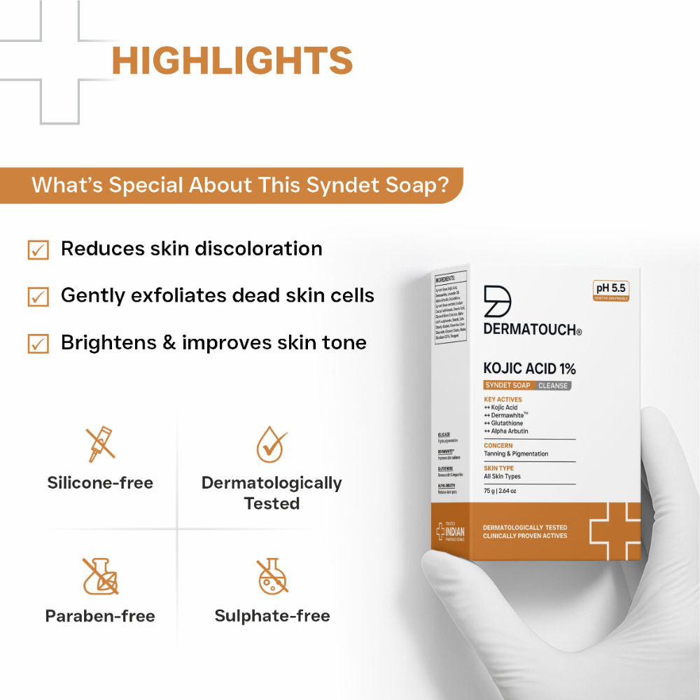 Kojic Acid 1% Soap With Glutathione