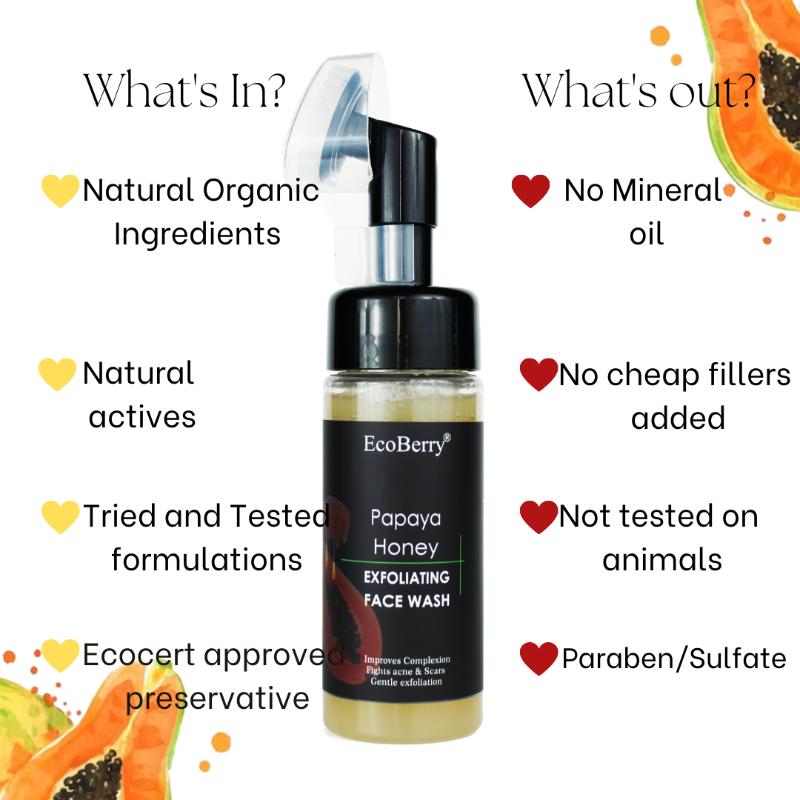 Papaya Honey Face Wash