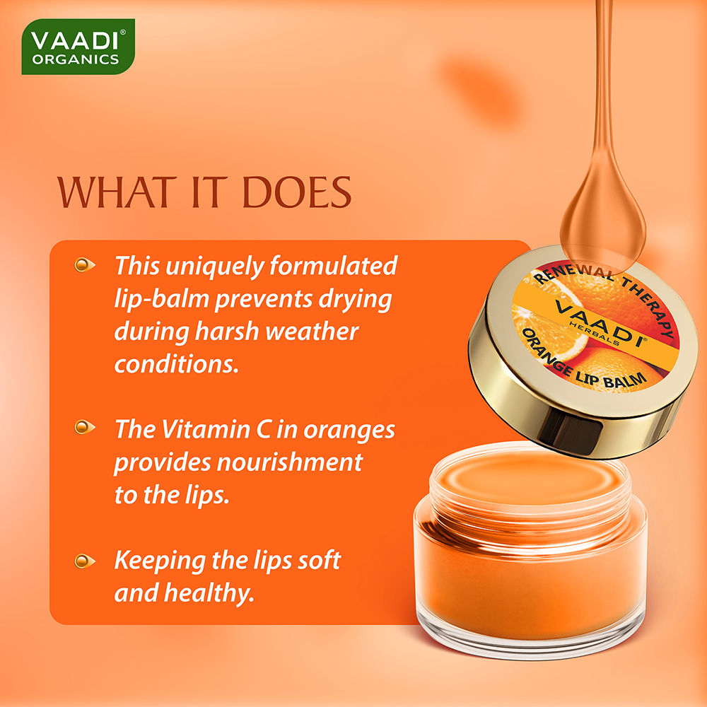 Lip Balm with Orange & Shea Butter