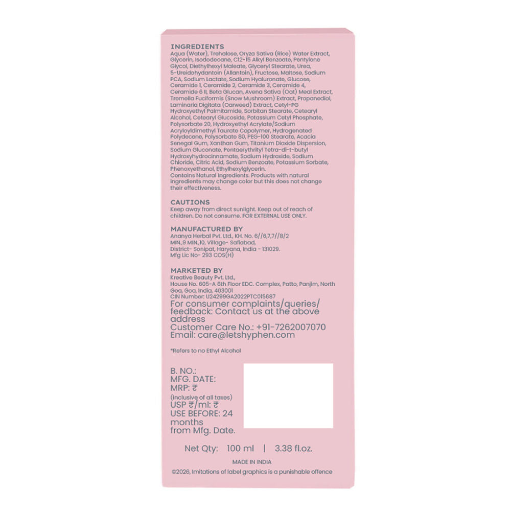 7% Ceramides-NMF Face Toner Essence | 5% Glass Skin Blend with Rice Water-100ml