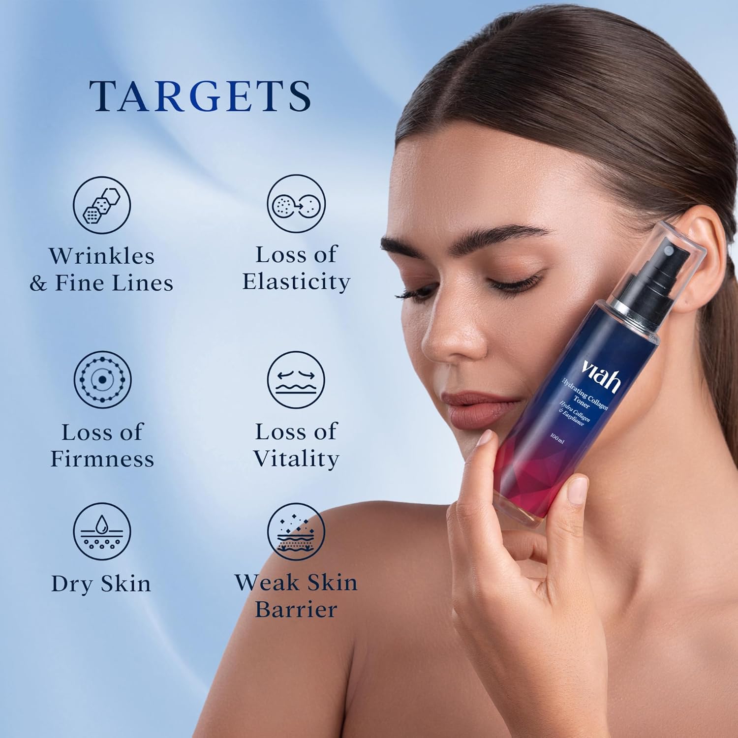 Hydrating Collagen Toner with Anti Ageing & Tightening Action Rich in Hydra Collagen