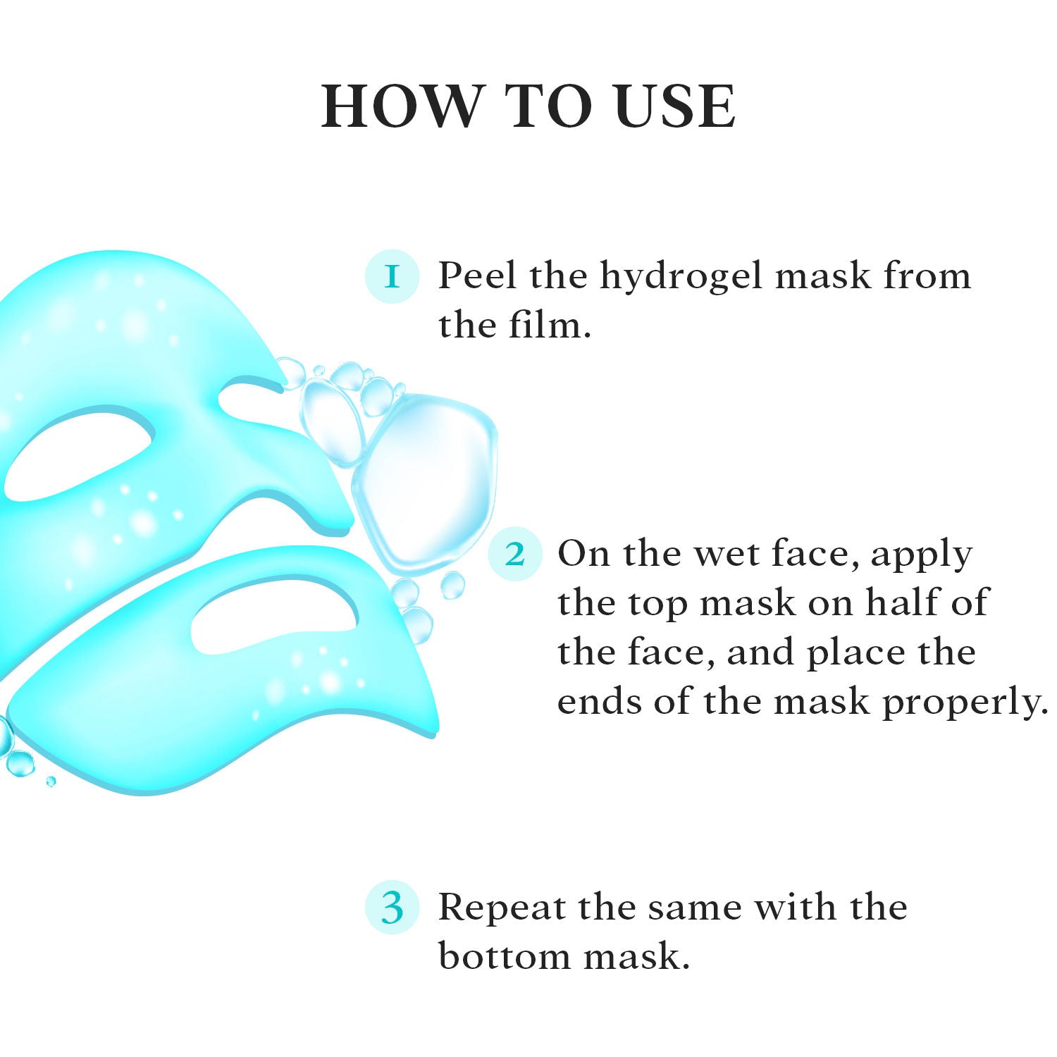 Collagen Hydrogel Facial Mask For Bright & Plump Skin