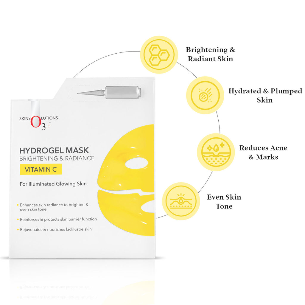 Vitamin C Hydrogel Facial Mask For Radiant & Glowing Skin