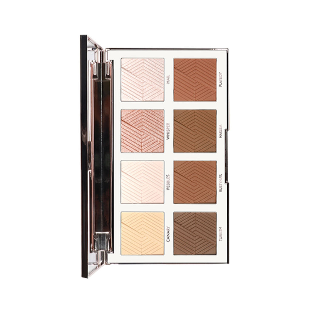 Essential Highlighter & Contour Powder Palette BKS003