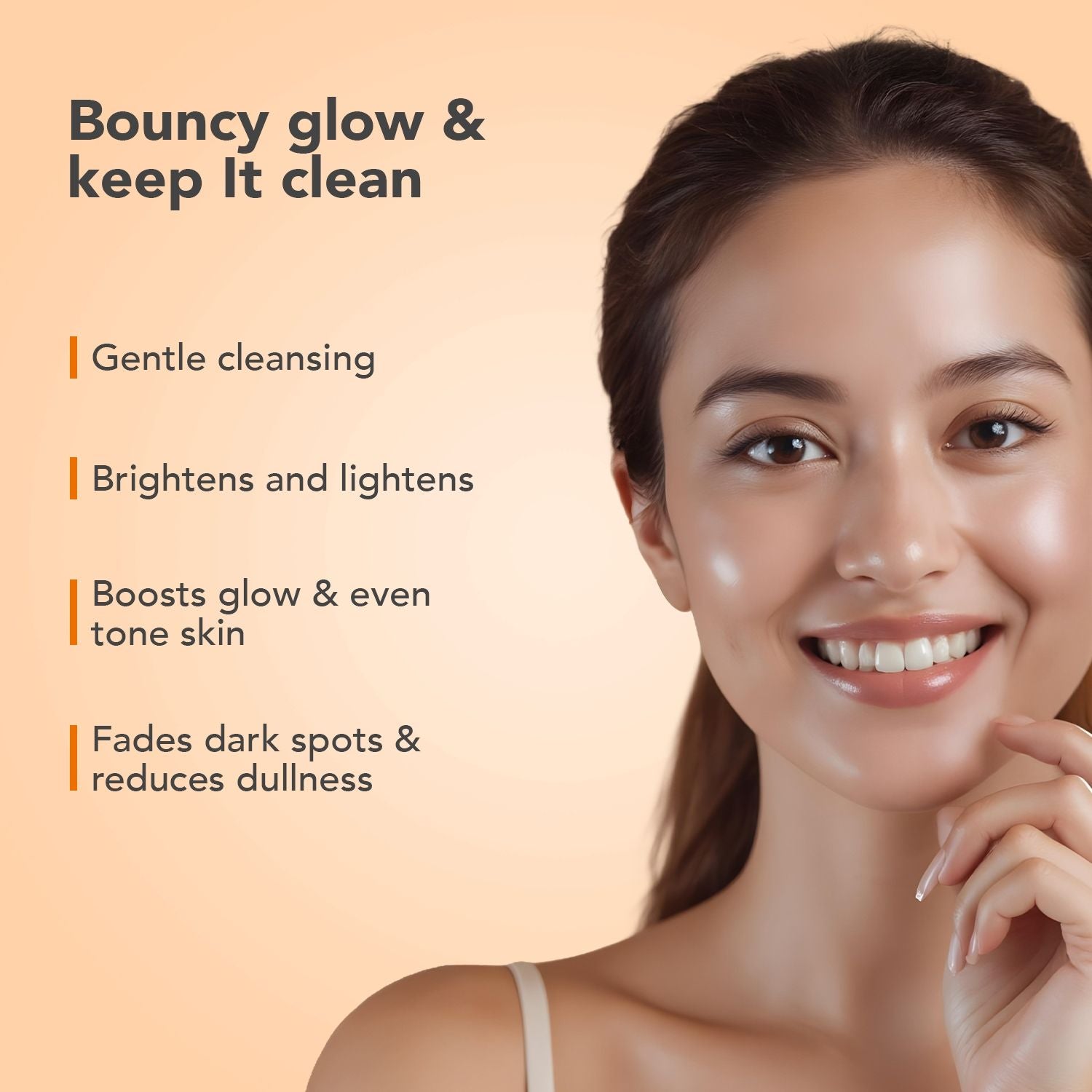 Vitamin C Face Wash Glow For Daily Brightening & Gentle Cleansing