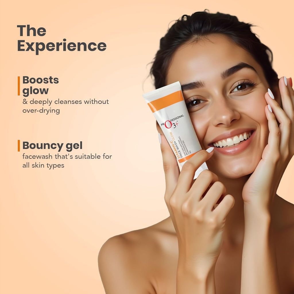 Vitamin C Face Wash Glow For Daily Brightening & Gentle Cleansing