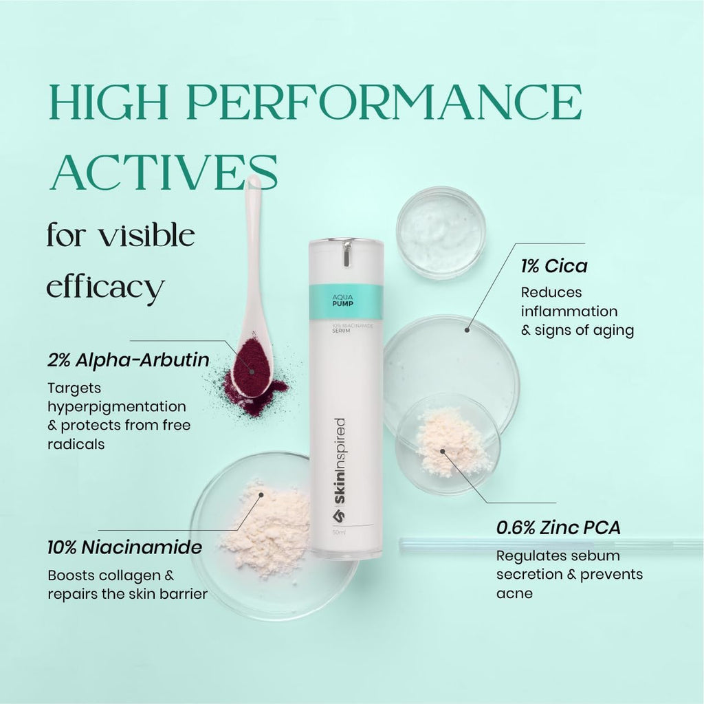 Aqua Pump 10% Niacinamide Face Serum