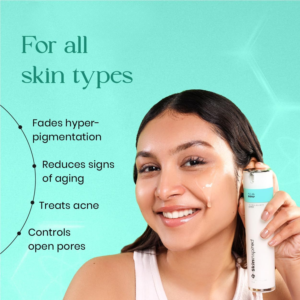 Aqua Pump 10% Niacinamide Face Serum