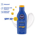 SPF 50+ PA+++ & Vit E Face Sunscreen- Instant & Waterproof Protection - 75ml