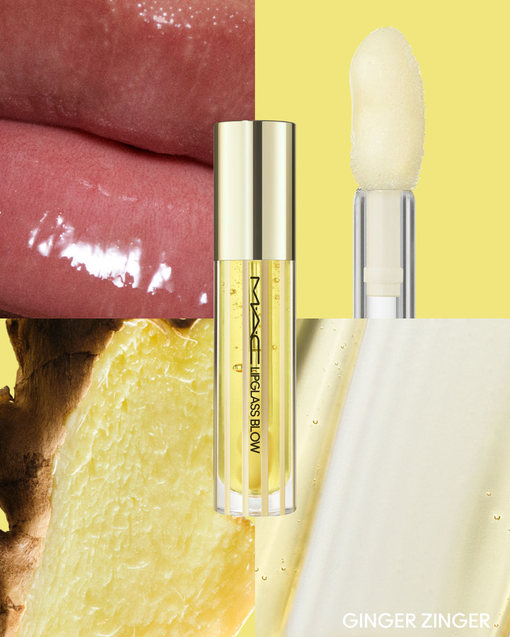 Lipglass Blow Plumping Oil - Ginger Zinger