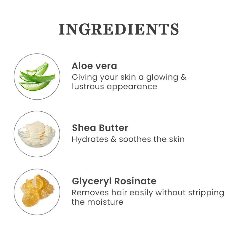 Aloe Vera Liposoluble Wax For Sensitive Skin Body Hair Removal
