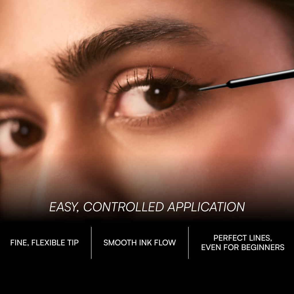 Lunation Eyeliner, Smudgeproof, Waterproof, Lasts Upto 24Hr - Space Black