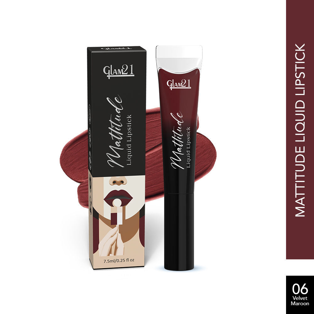 Mattitude Liquid Matte Lipstick - Velvet Maroon