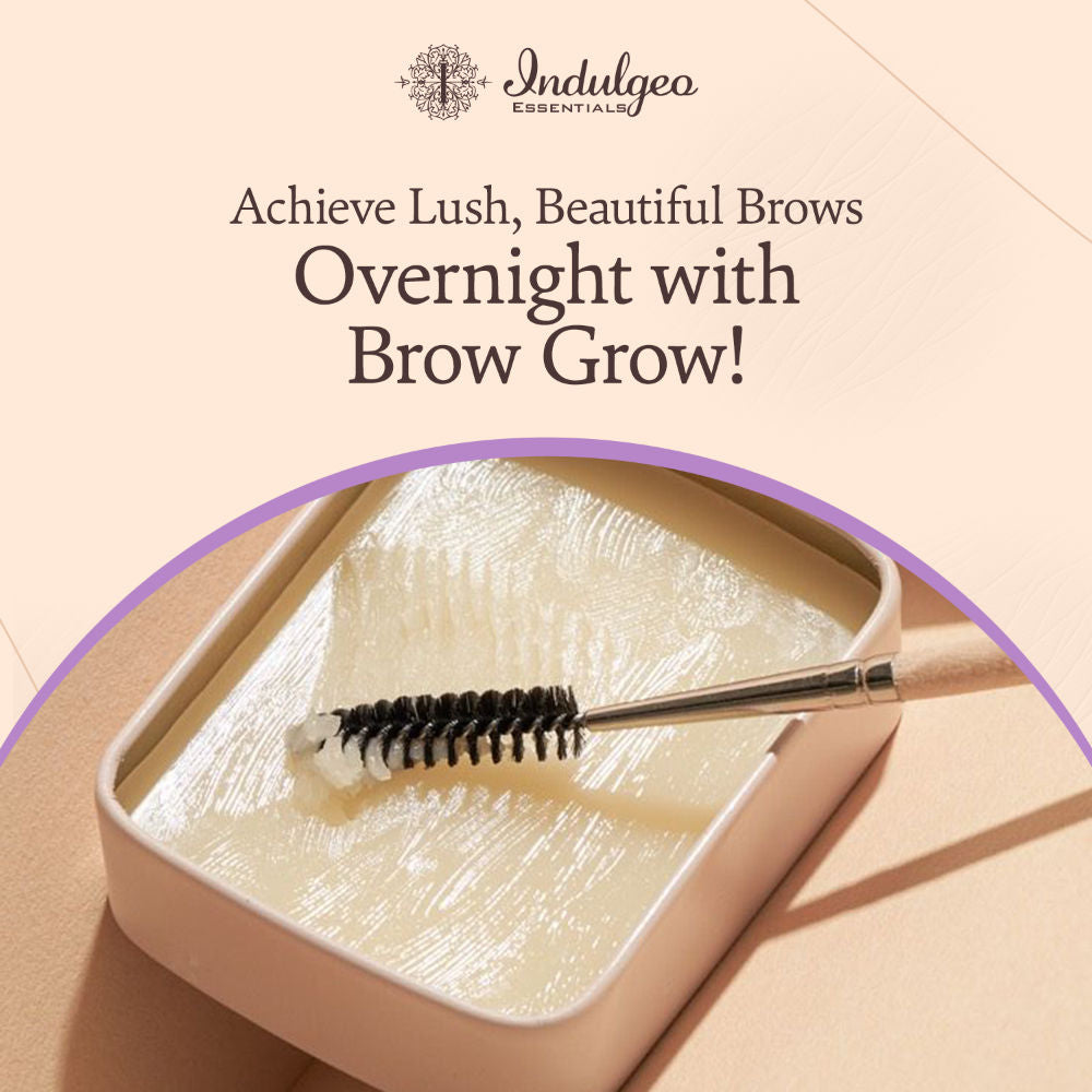 Brow Grow - Brow Growth Enhancer with 2 Spoolies - Promotes Eyebrow Growth