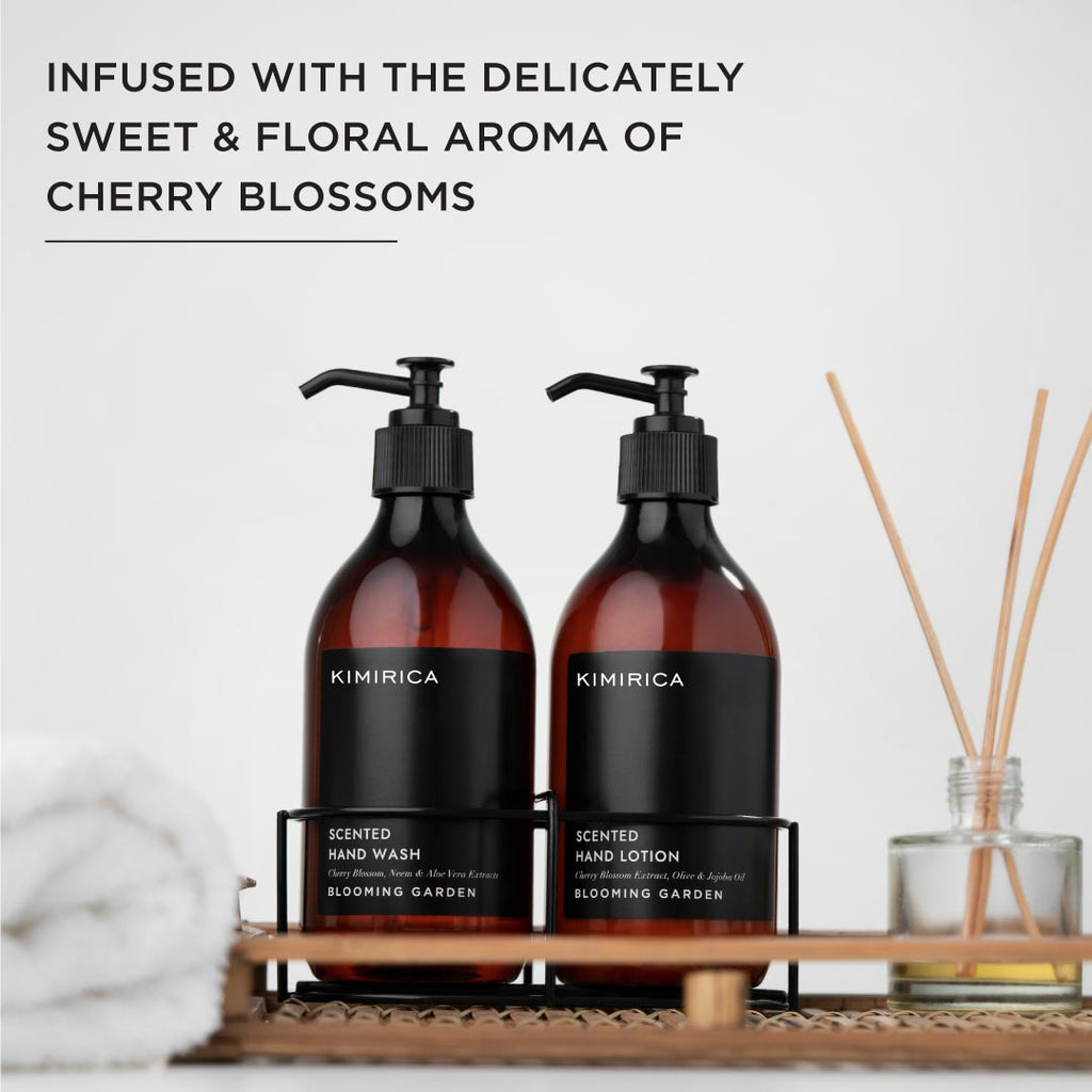 Blooming Garden Scented Hand Wash With Cherry Blossom & Aloe Vera, Soft On Hands