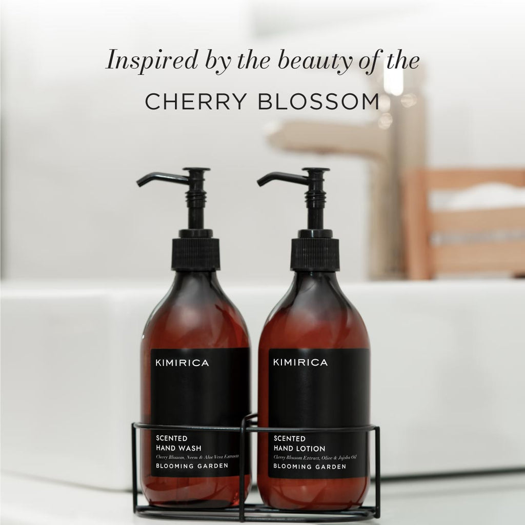 Blooming Garden Scented Hand Wash With Cherry Blossom & Aloe Vera, Soft On Hands