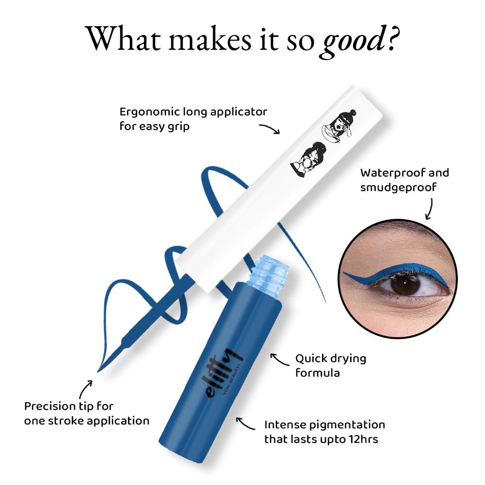 Matte Pop Coloured Eyeliner