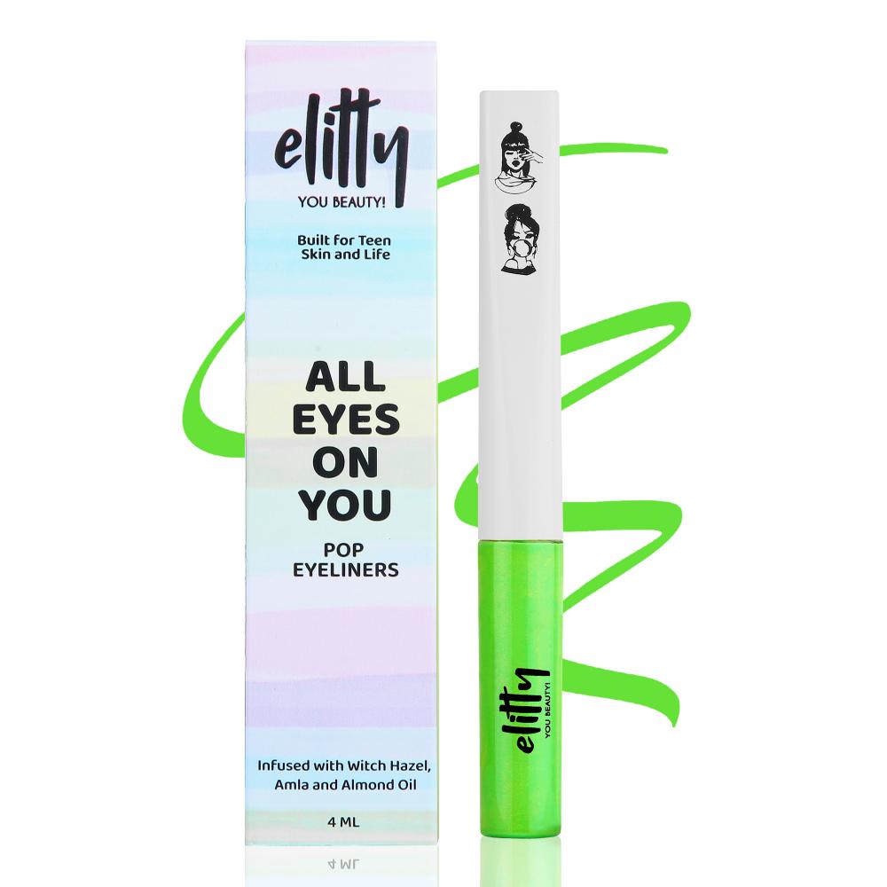Matte Pop Coloured Eyeliner - Mean Money Matte