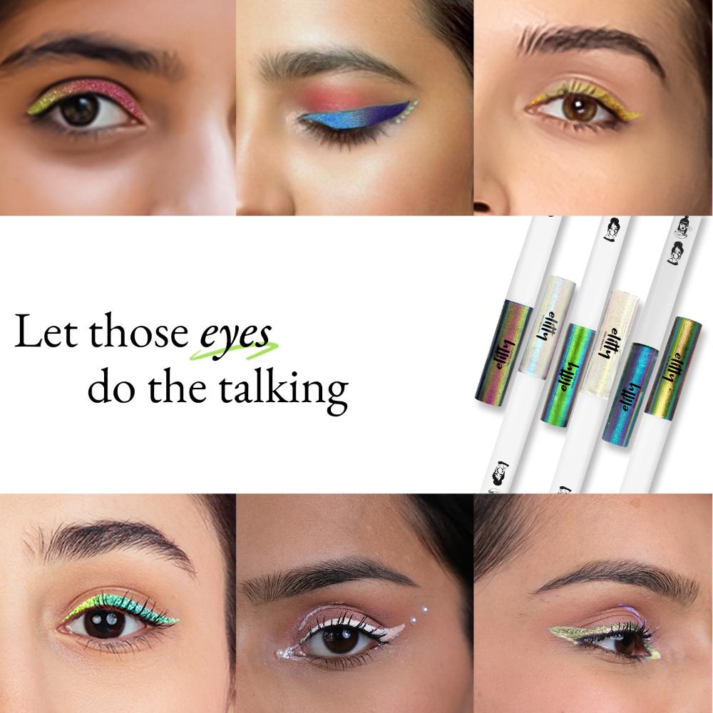 Holographic Pop Coloured Eyeliner