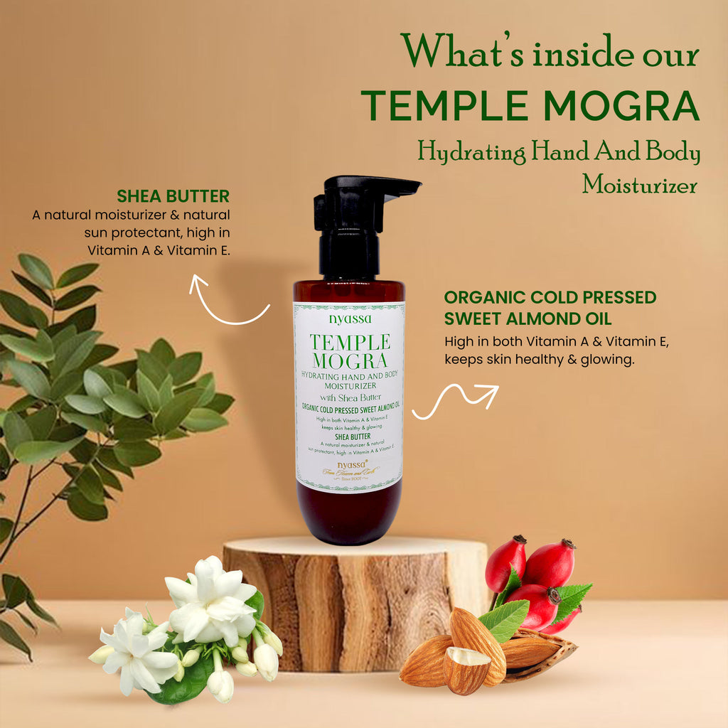 Temple Mogra Hand And Body Moisturizer