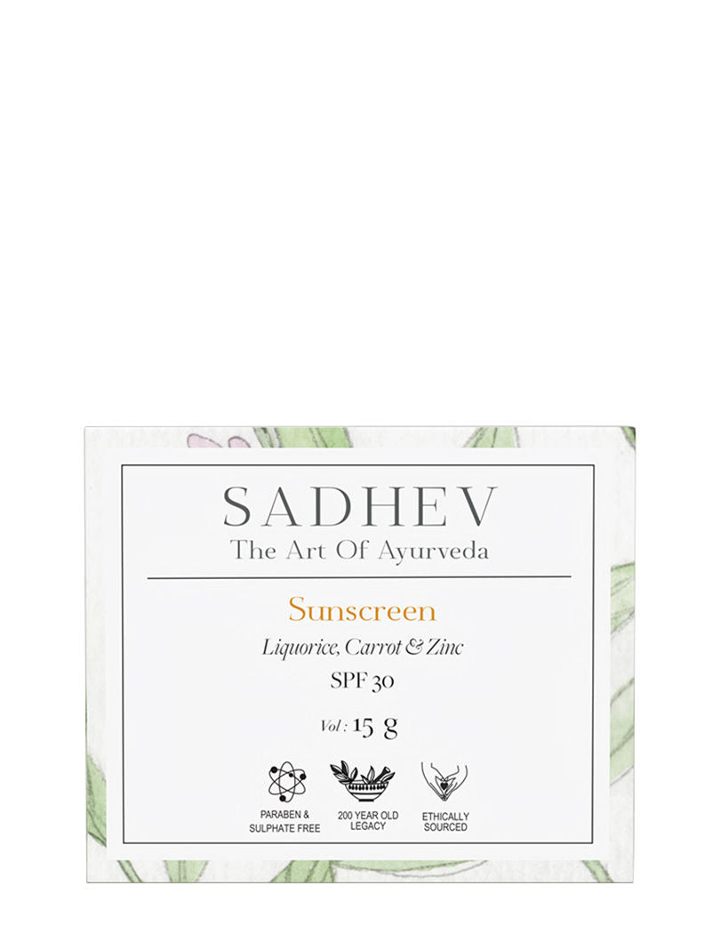 Ayurvedic Sunscreen Spf 30