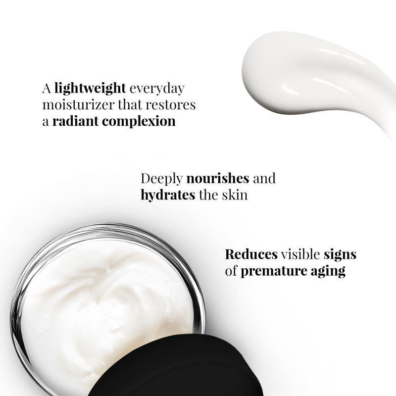Night Cream - Vitamins B3, C, E, Deep Hydration & Glow, Mineral Oil & Silicone-Free