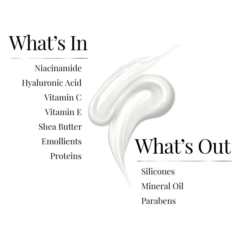 Night Cream - Vitamins B3, C, E, Deep Hydration & Glow, Mineral Oil & Silicone-Free